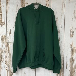 September Girls Jerzees Nublend Green Word Print Hoodie 3XL. Excellent condition